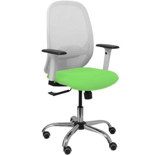 Chaise De Bureau Cilanco Bras Réglable Chromé-pistache - Piqueras Y Crespo