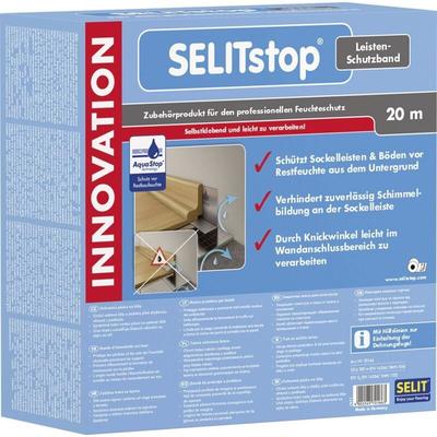 Stop Leisten-Schutzband 7,5 cm x 20 m Stärke 0,5 mm Trittschalldämmung - Selit Image