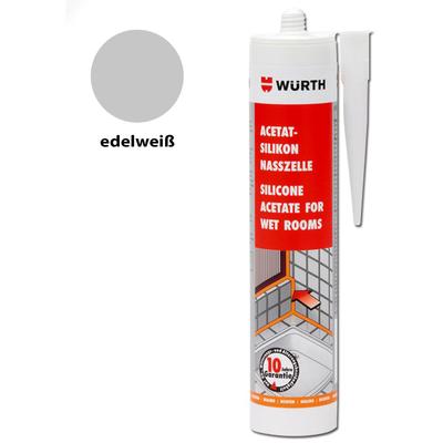 Impex-bad - würth acetatsilikon 310 ml (edelweiß) - edelweiß