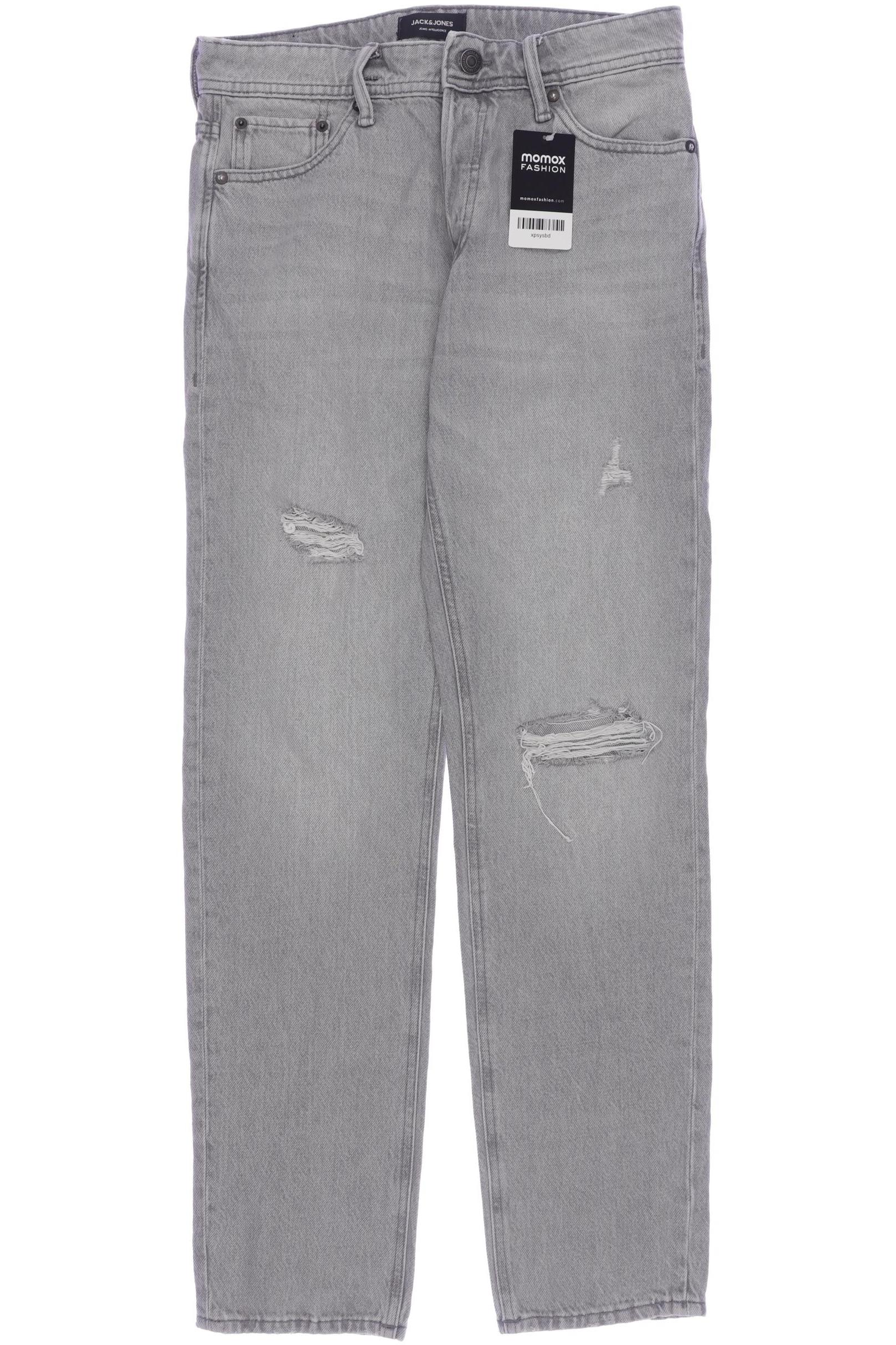 Jack & Jones Herren Jeans, Gr. 29, grau, Baumwolle Image
