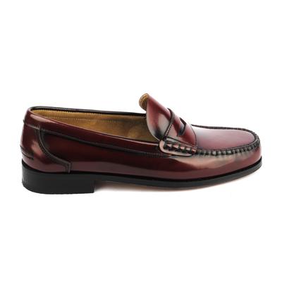 Man's Mokassin Schuh Sotoalto Farbe BURGUNDY Image