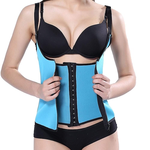 Da donna Dimagrante Perdita di peso Bruciagrassi addominale Canotta in neoprene Corsetto d'allenamento Gilet snellente da allenamento a maglia calda Per Allenamento in Palestra Esercizio Fitness