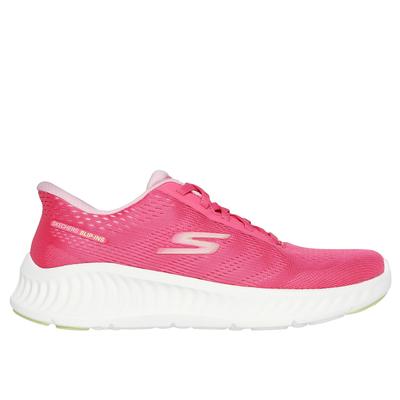 Skechers Women's Slip-ins: GO WALK Now - Khloe Sneaker | Size 7.5 | Hot Pink | Textile/Synthetic | Vegan | Machine Washable