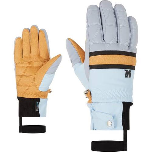 ZIENER Damen Handschuhe KABBI AS(R) lady glove, Größe S in Blau