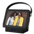 Echo Show 8 Base batteria custodia in Silicone di grande capacità 15600mAh portatile ricaricabile lavabile progettata per Alexa 1st e 2nd