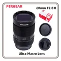 PERGEAR Obiettivo Ultra Macro F2.8 II da 60 mm con ingrandimento 2X per Sony E Nikon Z Fuji X M4/3 Canon RF ﻿ Mirrorless full frame