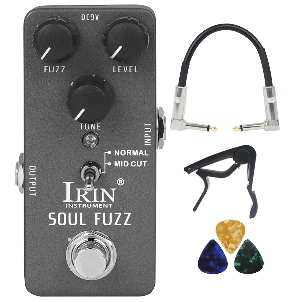 RS-11 E-Gitarren effekt Soul Fuzz Effekt pedal True Bypass Mini Single Gitarren pedal Gitarren zubehör & Teile Image