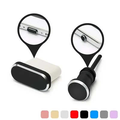 Telefon Staub Stecker Typ-C Staub Stecker USB Lade Port Schutz Karte Pin für Samsung Huawei Xiaomi für Handy smart Telefon Zubehör Image