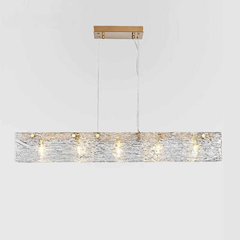 Licht Luxus Restaurant Kronleuchter moderne minimalist ische Designer Persönlichkeit kreative Bar Glas lampen