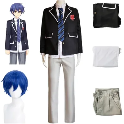 Itsuka Shido Cosplay Kostüme Anime Date alive Anzug Uniform Männer Coser Animation Comic Spiel Roman Ausstellung Halloween Kostüm Image