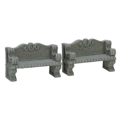 Stone Bench Set of 2 Art.-Nr. 74612