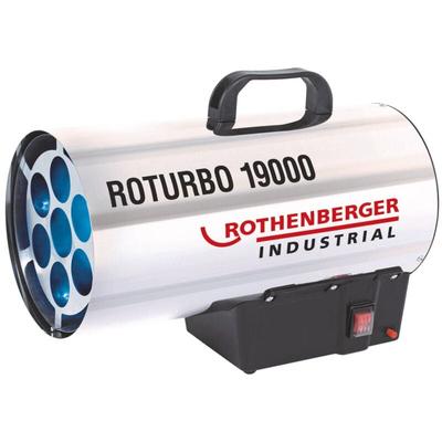 Industrial Heizkanone roturbo 19000 mit Piezo inkl. Schlauch & Regler - 1500000051 - Rothenberger