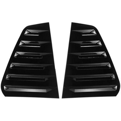 Auto Hinten Seiten Fenster Jalousien, für Golf 7 r 7.5 2013-2020 Racing Stil Jalousien LüFtungs Image