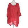 Ulla Popken Damen Bluse, Gr. 62, rot, Leinen