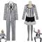 Paare Beetlejuice Beetlejuice Cosplay Kostüm Outfits Männer Frauen Film Cosplay Cosplay Kostüm Party Halloween Karneval Maskerade Event / Party Maskerade