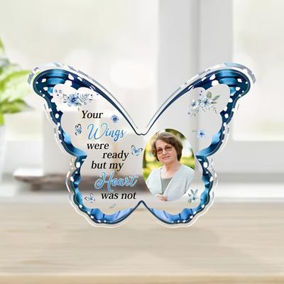 TEMU Plaque - , Personalized Desk Paperweight For Loss Of Or Grandparents, 3.9x5.4