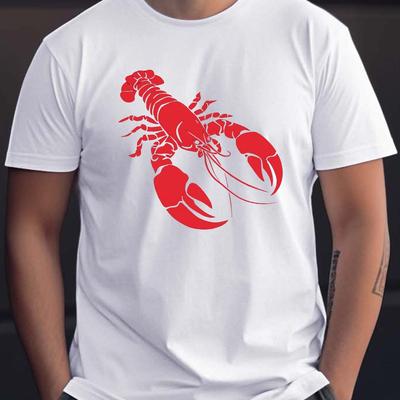 TEMU Print Tee Shirt, Tees For Men, Casual Short Sleeve T-shirt For Summer Image