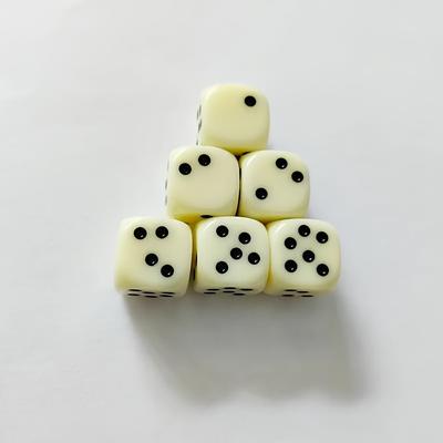 TEMU Dice Set, 6/10 - - Dice For , Accessories, Christmas, Halloween,