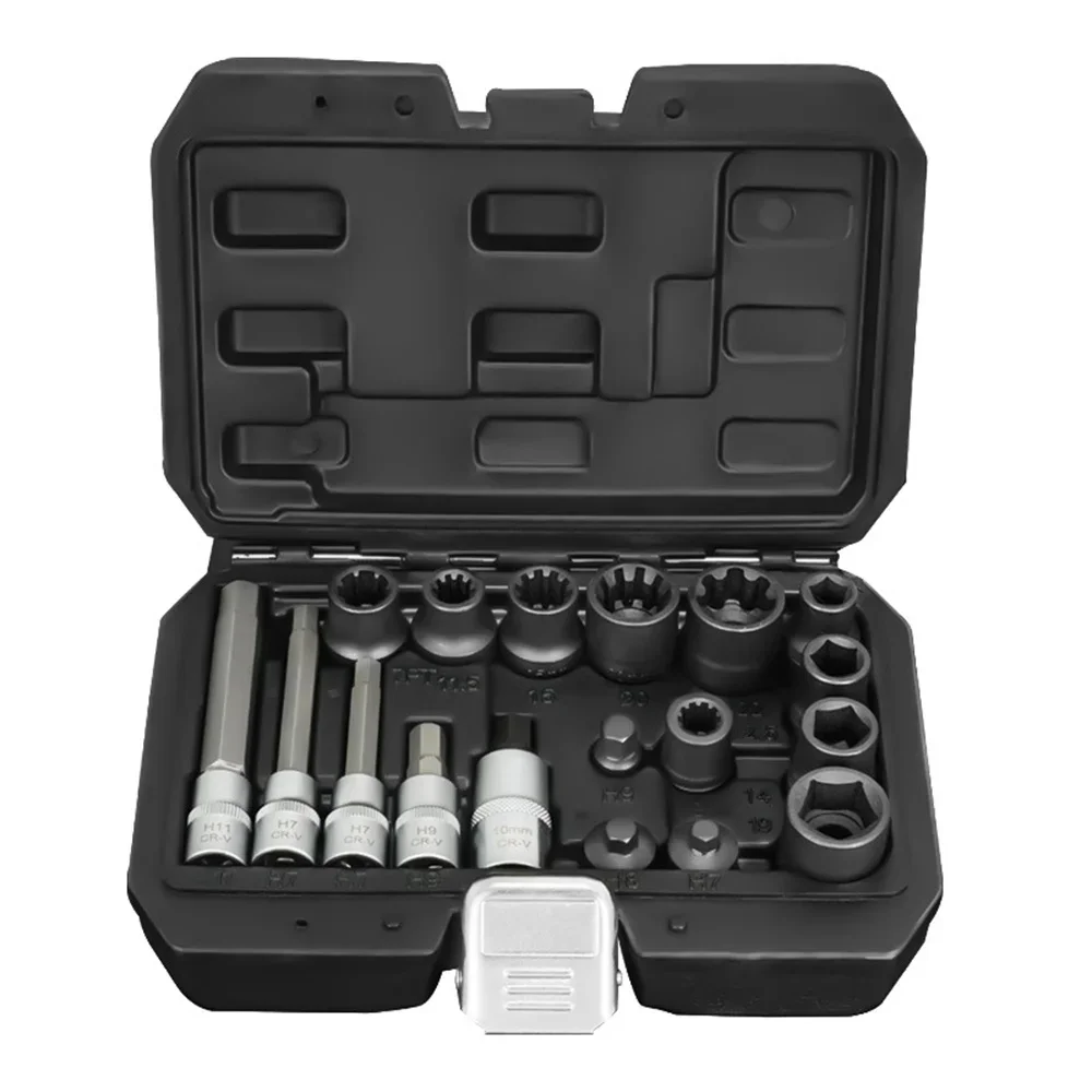 Für Volkswagen, Audi, Mercedes Benz, BMW Bremssattel, Zylinderschraube Demontage Spezial-Steckschlüsselschraubendreher, Autoreparaturwerkzeug Image