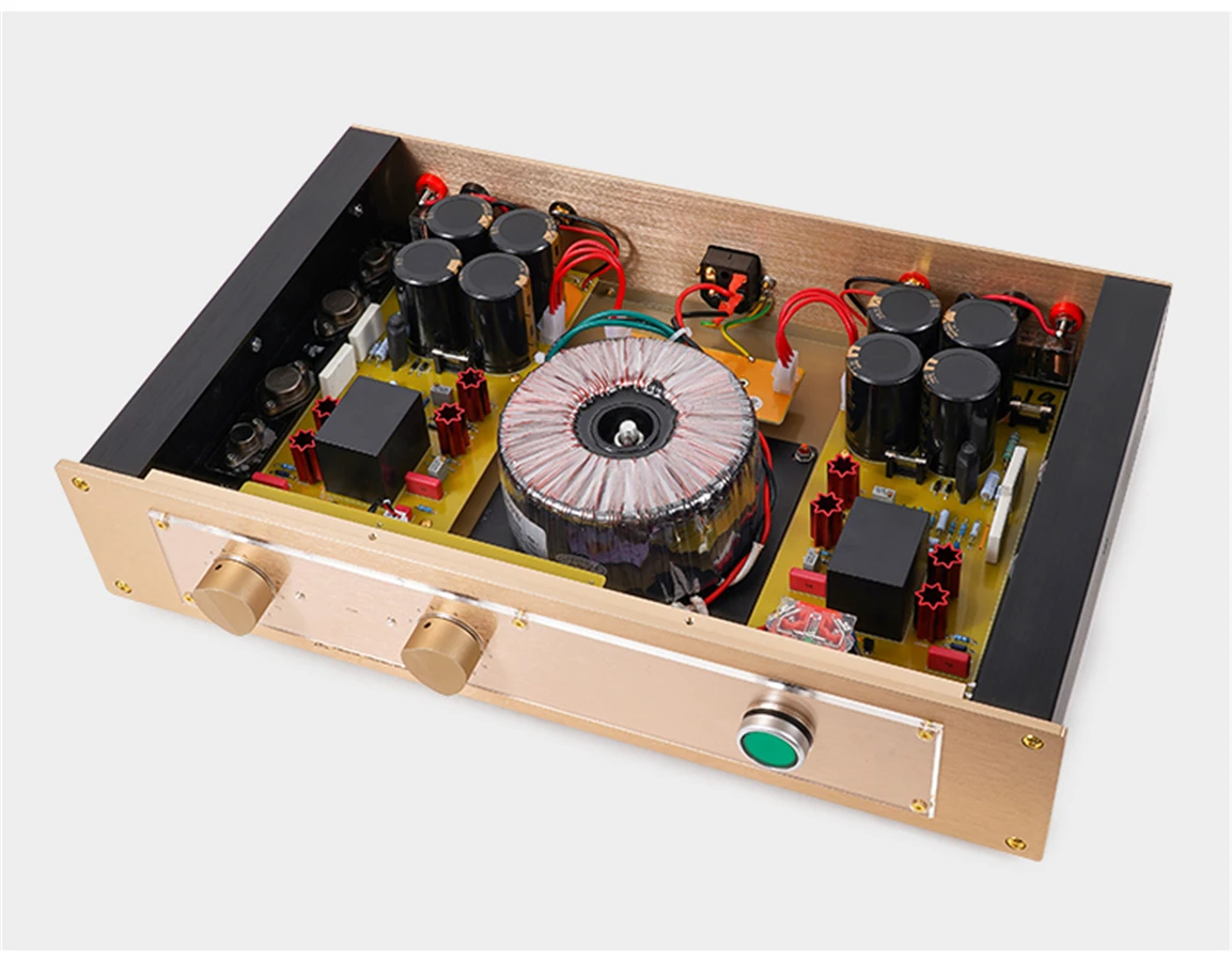 2025 NEU 99,9 % direkt gravierter FM-ACOUSTICS FM300A Klassischer HiFi-Leistungsverstärker 80 W * 2 8 Ω 150 W * 2 4 Ω Image