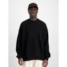 Alpha Industries Mens Logo Bp Sweater in Black - Size Small | Alpha Industries Sale | Discount Designer Brands