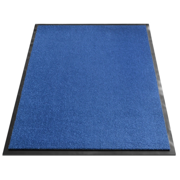 KARAT Schmutzfangmatte "Monochrom" - Teppich für Eingangsbereiche / 200 x 200 cm (Blau)