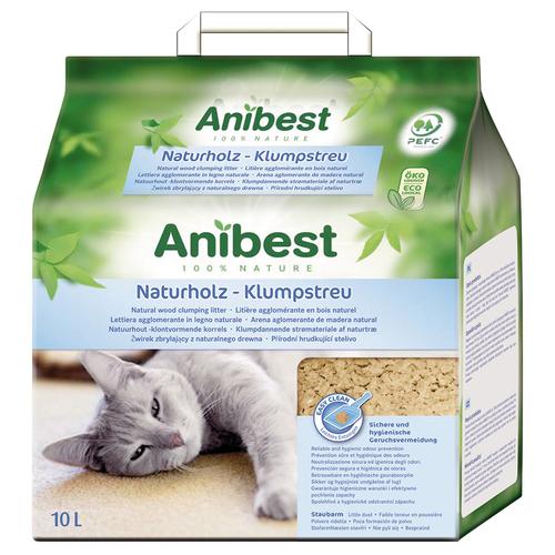 2x10 Litres (approx. 8.6kg) Anibest Cat Litter