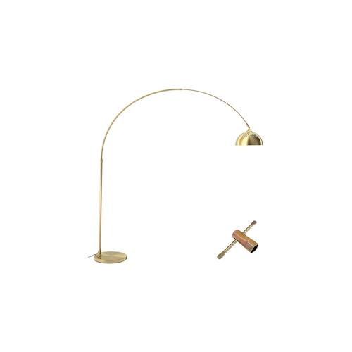 Bogenleuchte Arcus, Stahl, Retro-Stil, 60W - gold