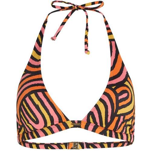 O'NEILL Damen Bikinioberteil MARGA TOP, Größe 36C in Orange Rainbow Stripe