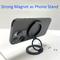 TEMU Dual Magnetic Phone Ring Holder, Dual-sided Magnet Cell Phone Grip Adjustable Finger Ring Kickstand Magnet Phone Holder Grip For Iphone, Smartphones