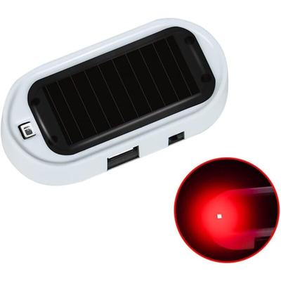 Auto-Alarm-LED-Licht, Auto-Solar-Warnlicht, solarbetriebene