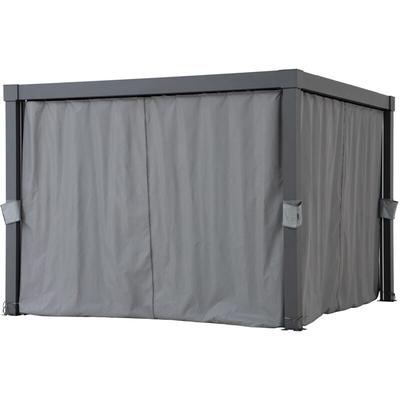 Sunjoy - Vorhang für Matterhorn Multi Pergola - 306cm x 306cm Image