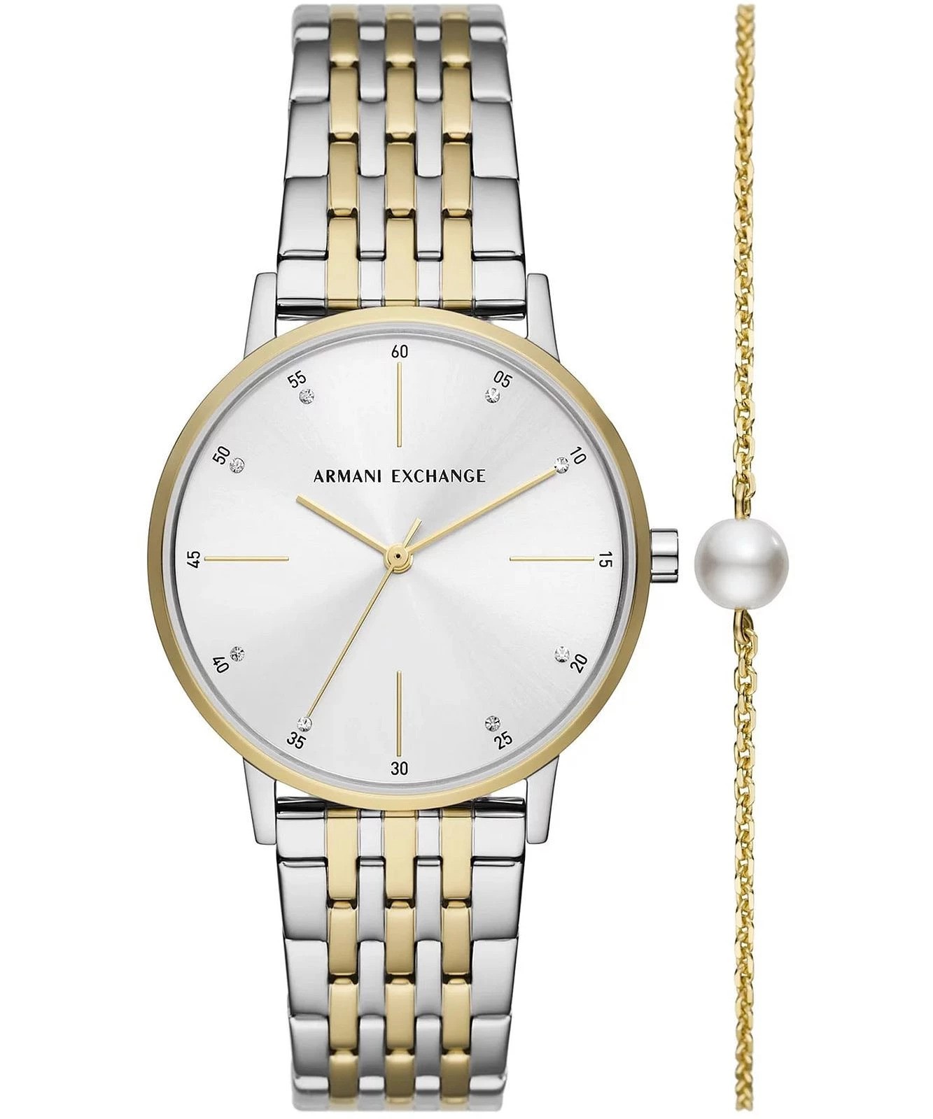 Armani Exchange Lola Womens Multicolour Watch AX7156SET - One Size | Armani Exchange Sale | Discount Designer Brands