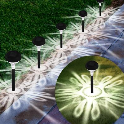 TEMU 10pk Solar Pathway Lights Outdoor For Yard Garden Lawn Bright Solar Lights Auto- Solar Lawn Landscape Lights White Light