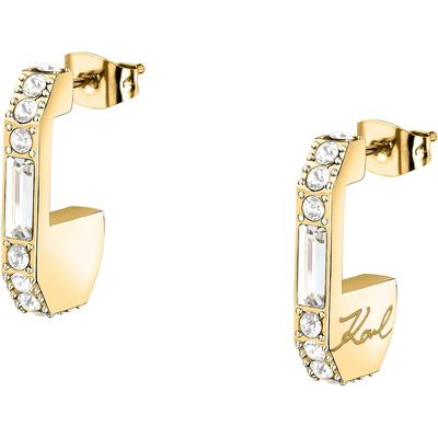 Karl Lagerfeld Creolen Edelstahl gelbgold Damen Image