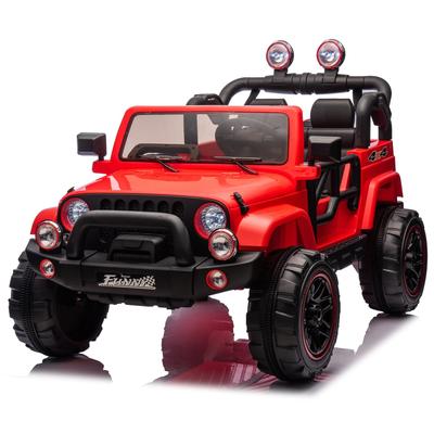 24V Kids' Ride-On Car with USB Player, Remote Control, Slow Start, and Lighting Effects