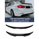 Kit spoiler per tetto stile MP M4 PSM per paraurti posteriore in fibra di carbonio per BMW Serie 3 F30 F31 F35 2012-2019 Nero lucido
