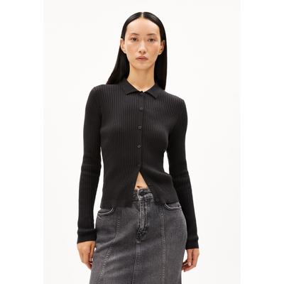 RICIAA - Frauen Fitted Strickjacke - schwarz (Größe: L) Image