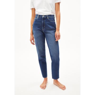 MAIRAA - Frauen Mom Fit Jeans - blau (Größe: 26/34) Image