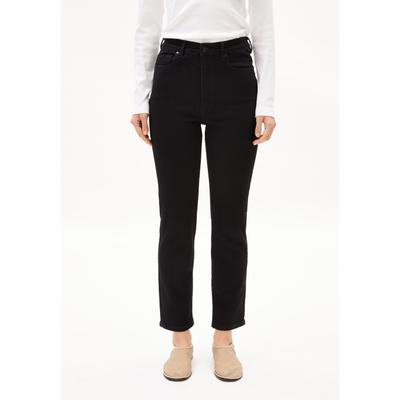 LEJAANI - Frauen Slim Fit Jeans - schwarz (Größe: 33/32) Image