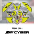 TUTTO Il Logo 2023 RS660 Per Aprilia RS660 2021 2022 2023 2024 Nuovo Replica OEM Colore Speciale Carenatura Shell Decalcomania Dell'autoadesivo