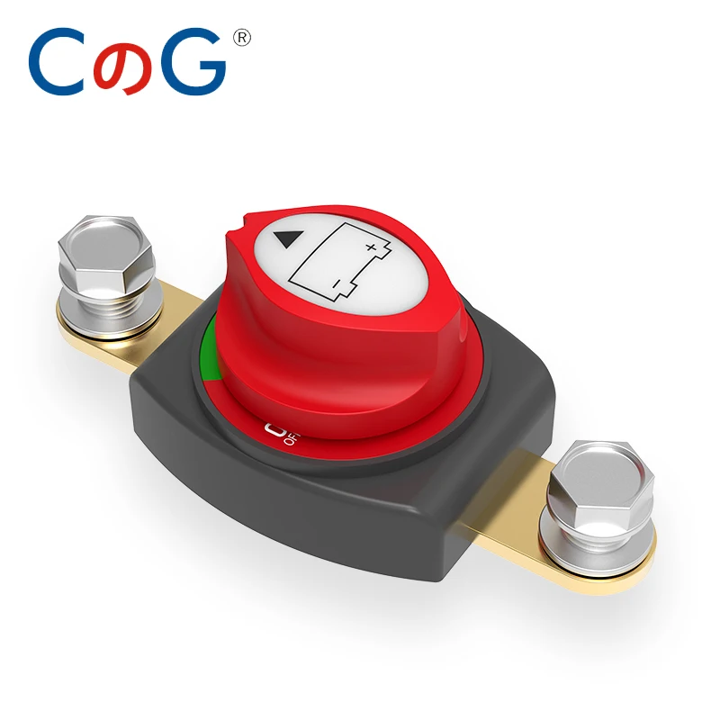 CG 12–48 V Ein/Aus-Batterie-Trennschalter, 275 A, Seitenpfosten, Batterie-Stromschaltung, Hauptschalter, Trenntrenner für Auto, Wohnmobil und Boot Image