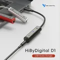 HiBy Digital D1 Tipo C Dongle audio HiFi USB DAC Cuffie AMP PCM32Bit/384kHz Uscita 3,5 mm CS46L41 Scheda audio per Android Win10