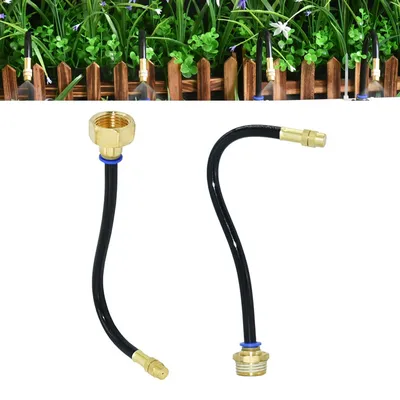 1/2 Zoll Gewinde Nebel Düse Sprinkler Einstellbare Bewässerung Sprayer Beschlagen Sprinkler Für Garten bewässerung System