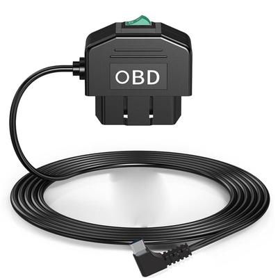 Dashcam-OBD-Verkabelungssatz, Dashcam-USB-Typ-C-Verkabelungssatz mit OBD-Stromkabel für Dashcam