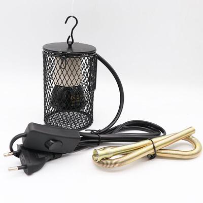 Küken-Wärmelampe, 100 w, Terrarium-Wärmelampe, Keramik-Lampenschutz, Emitter, Wärme-Heizlampe mit Image