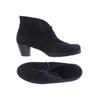 Semler Damen Stiefelette, Gr. 4.5, marineblau, Leder