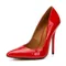 Sexy Extreme High Heels Pumps Women Shoes Large Size 45 Point toe Black Red Heeled Autumn Office Party Wedding Shoes Female