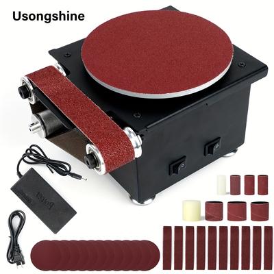 TEMU Usongshine 6 In. 1.2x15 In. , 10 Of Sanding Belts And . Sanding Replaced Sanding Posts For Diy Sanding On A Of Materials