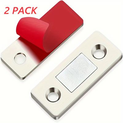 TEMU 1/2/4/6pcs , Magnets Steel , Adhesive Magnets For Closet Drawer